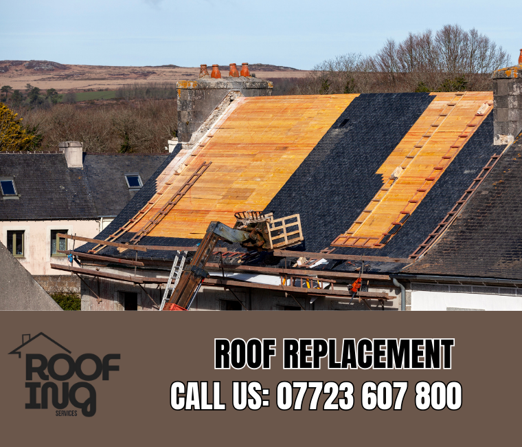 Complete roof replacement in Sidmouth