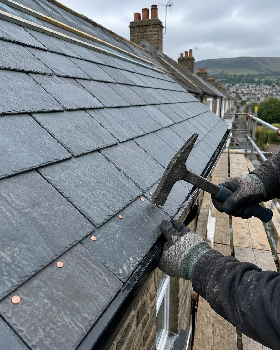 Slate roofing in Sidmouth